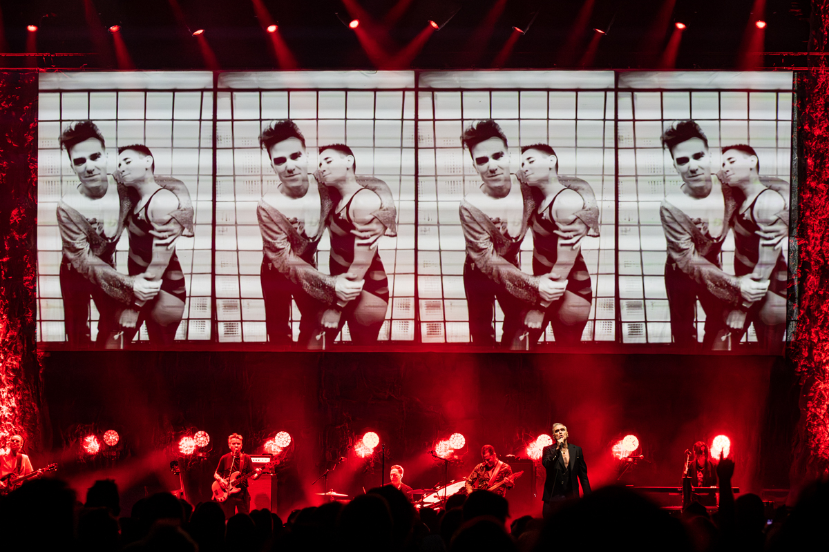 Morrissey @ Lotto Arena, picture 4, photographed by Bart Janssens - FrontView Magazine