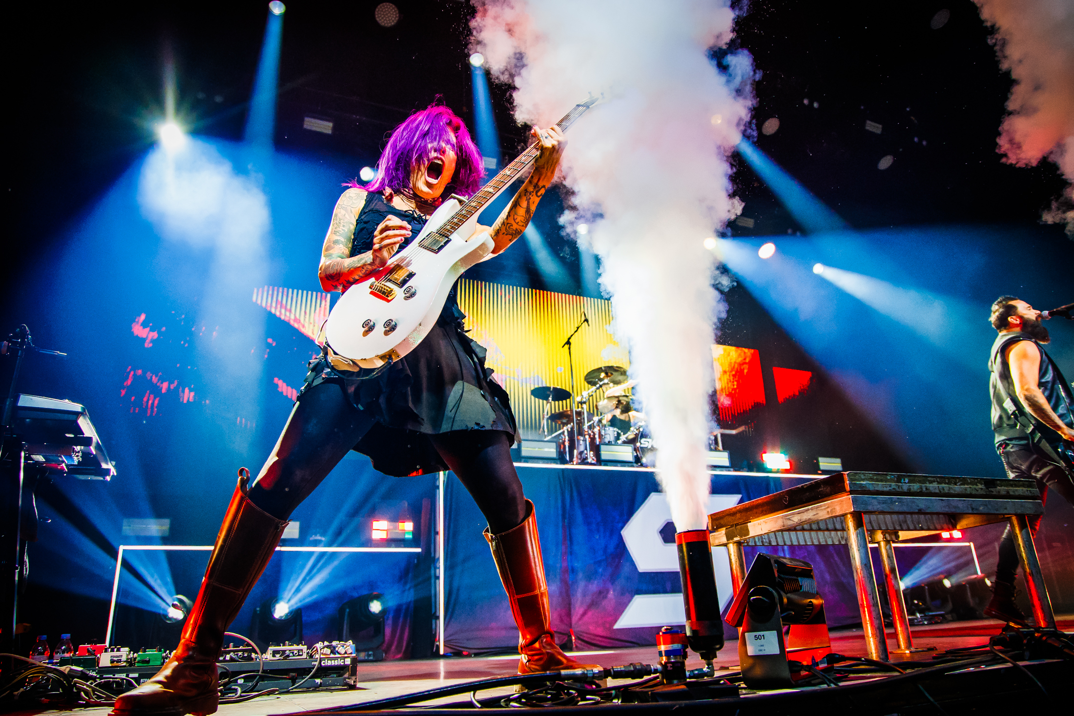 Skillet In concert, picture 1, photographed by Paul Jongeneelen - FrontView Magazine