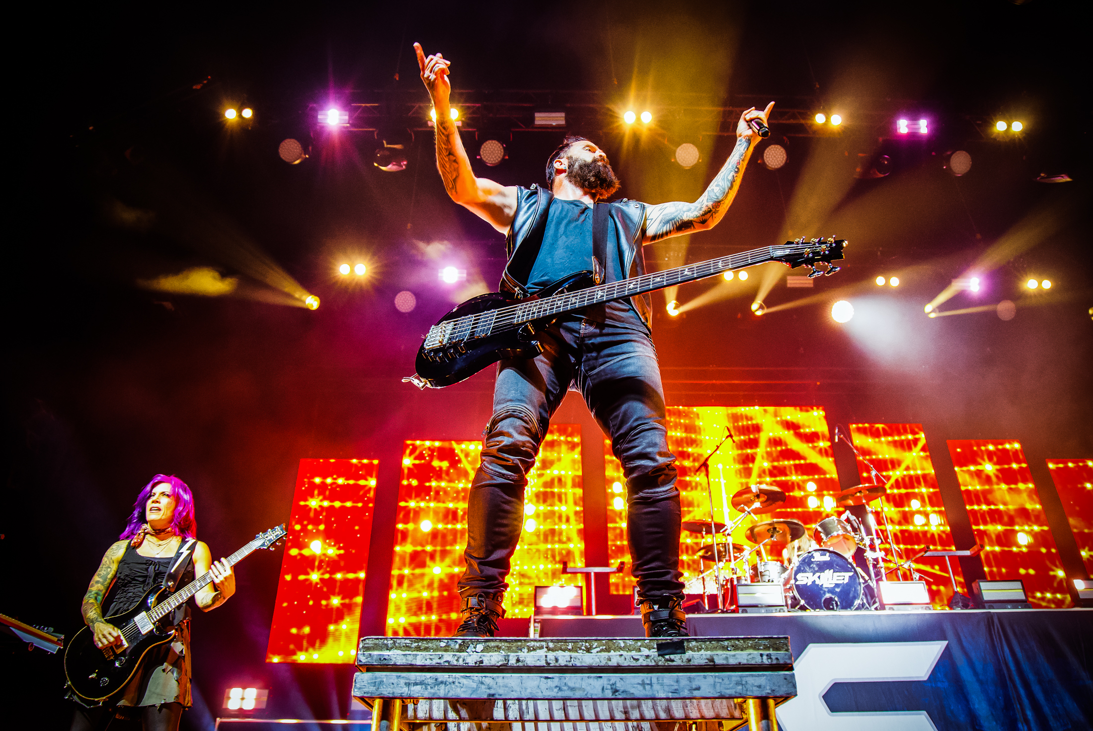 Skillet In concert, picture 11, photographed by Paul Jongeneelen - FrontView Magazine