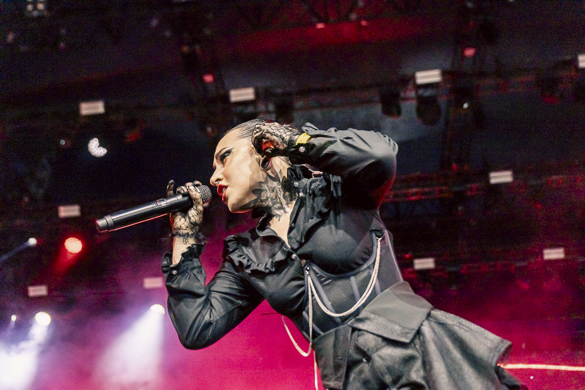 Jinjer @ Jera On Air, foto 2, foto's door Peter Smet - FrontView Magazine