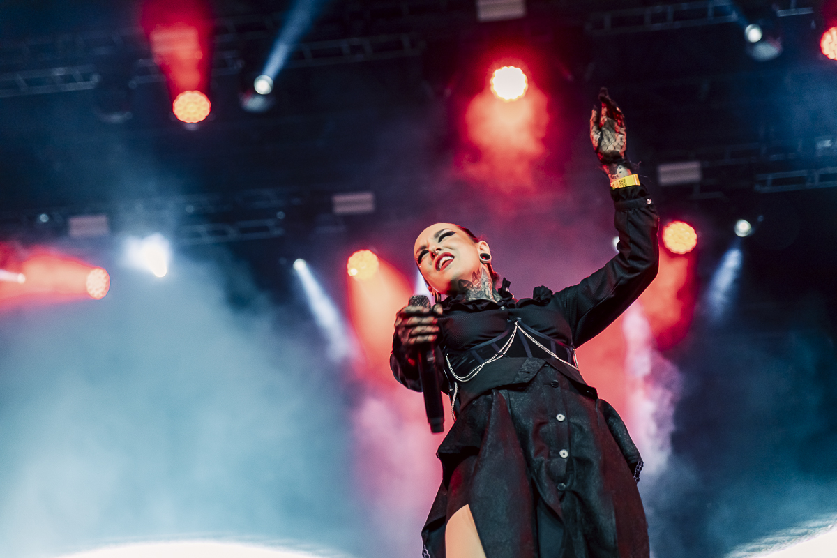 Jinjer @ Jera On Air, foto 5, foto's door Peter Smet - FrontView Magazine