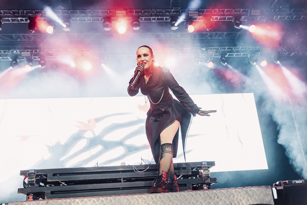 Jinjer @ Jera On Air, foto 6, foto's door Peter Smet - FrontView Magazine
