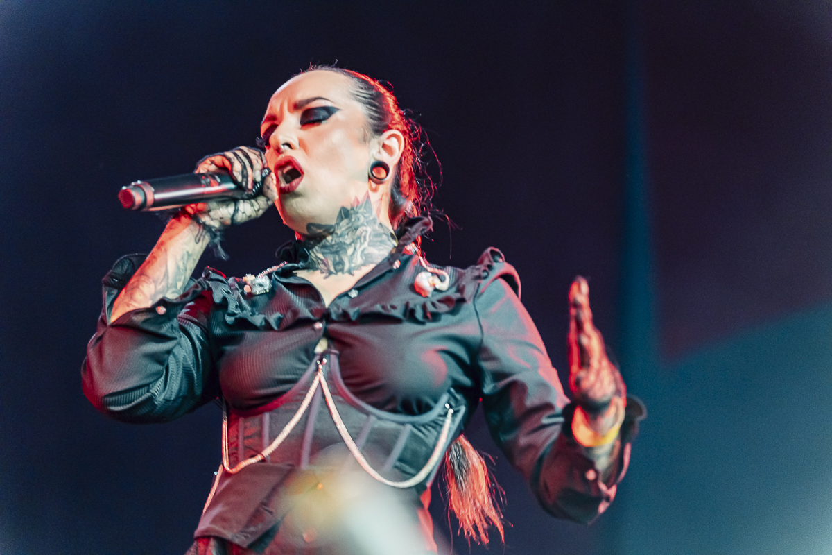 Jinjer @ Jera On Air, foto 13, foto's door Peter Smet - FrontView Magazine