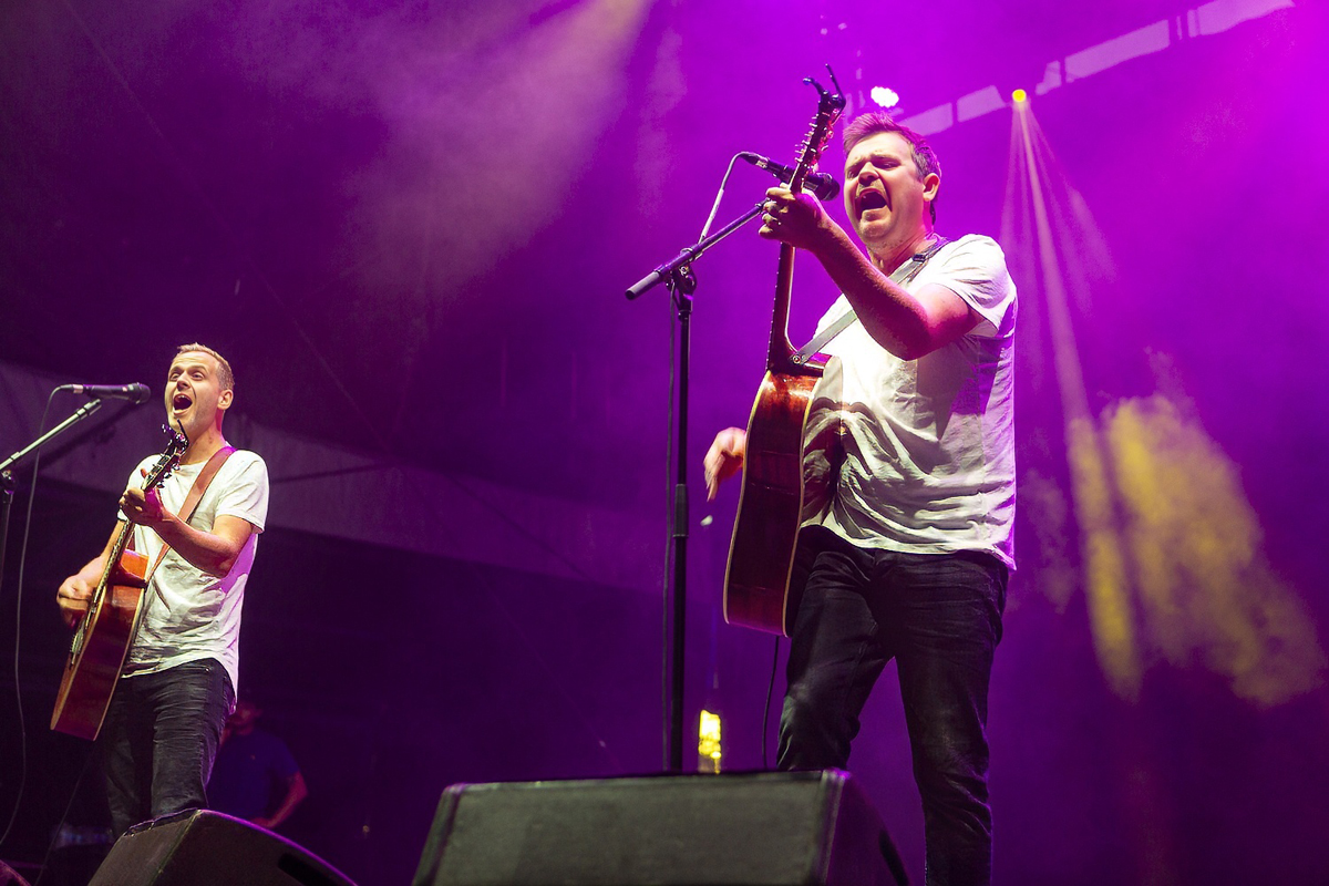 Bram en Lennert @ Adriaen Brouwer Bierfeesten, foto 2, foto's door Edwin Houdevelt - FrontView Magazine