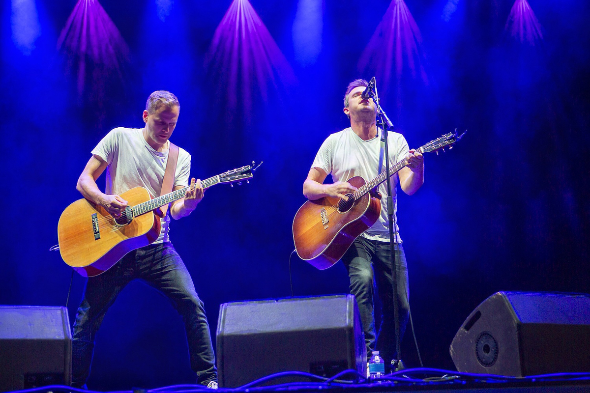 Bram en Lennert @ Adriaen Brouwer Bierfeesten, foto 10, foto's door Edwin Houdevelt - FrontView Magazine