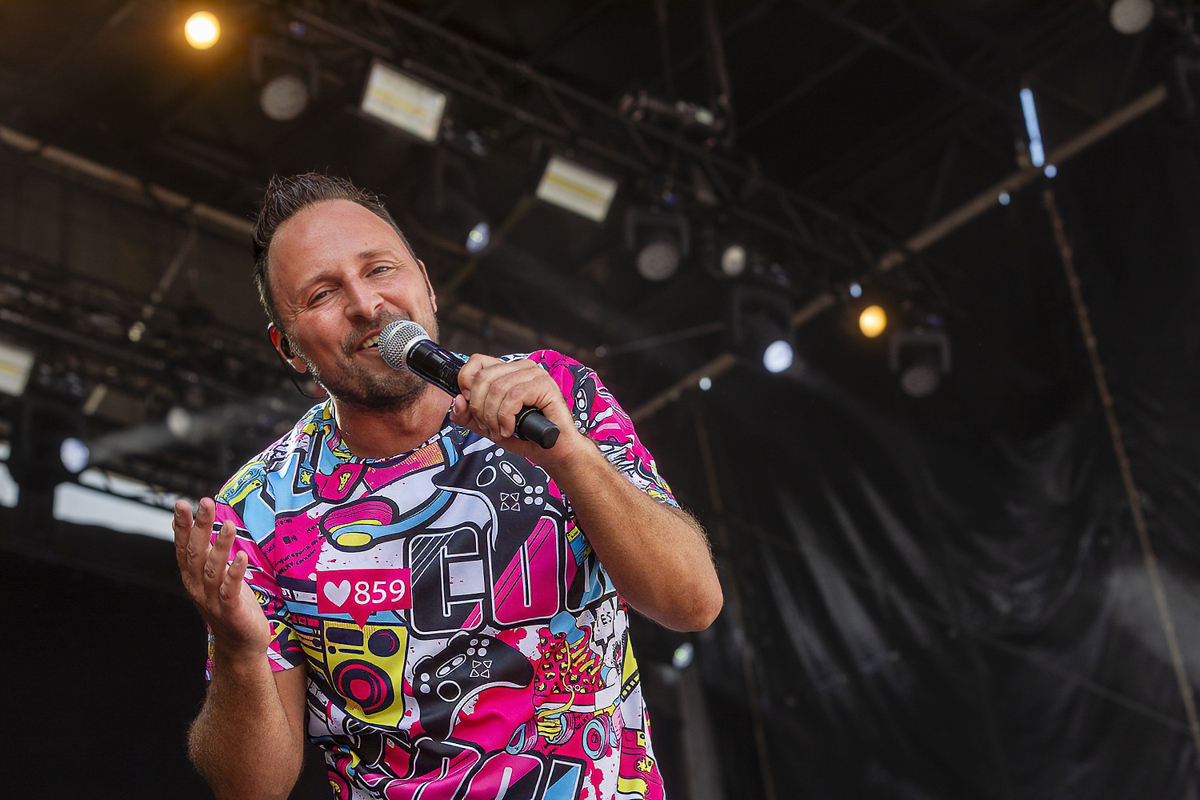 Johan Veugelers @ Adriaen Brouwer Bierfeesten, foto 1, foto's door Edwin Houdevelt - FrontView Magazine