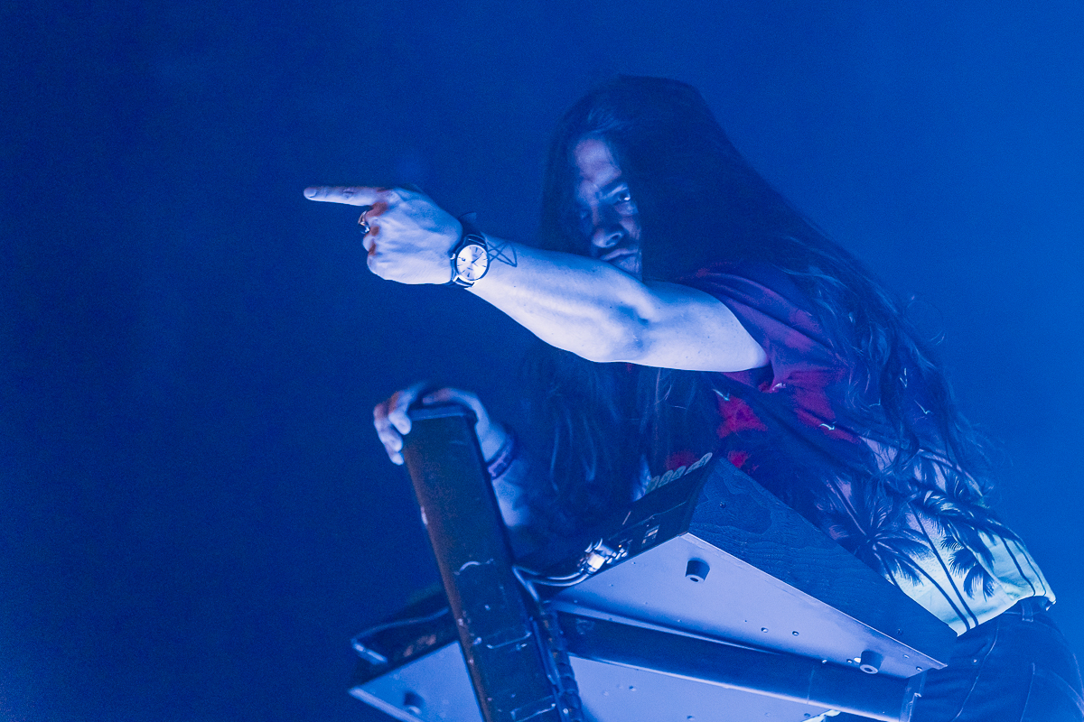 Perturbator @ Jera On Air, picture 4, photographed by Peter Smet - FrontView Magazine