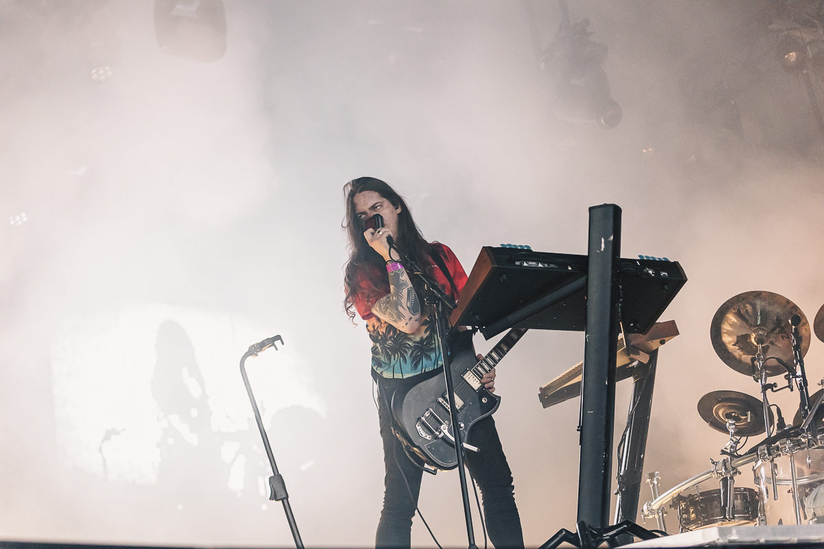 Perturbator @ Jera On Air, picture 5, photographed by Peter Smet - FrontView Magazine