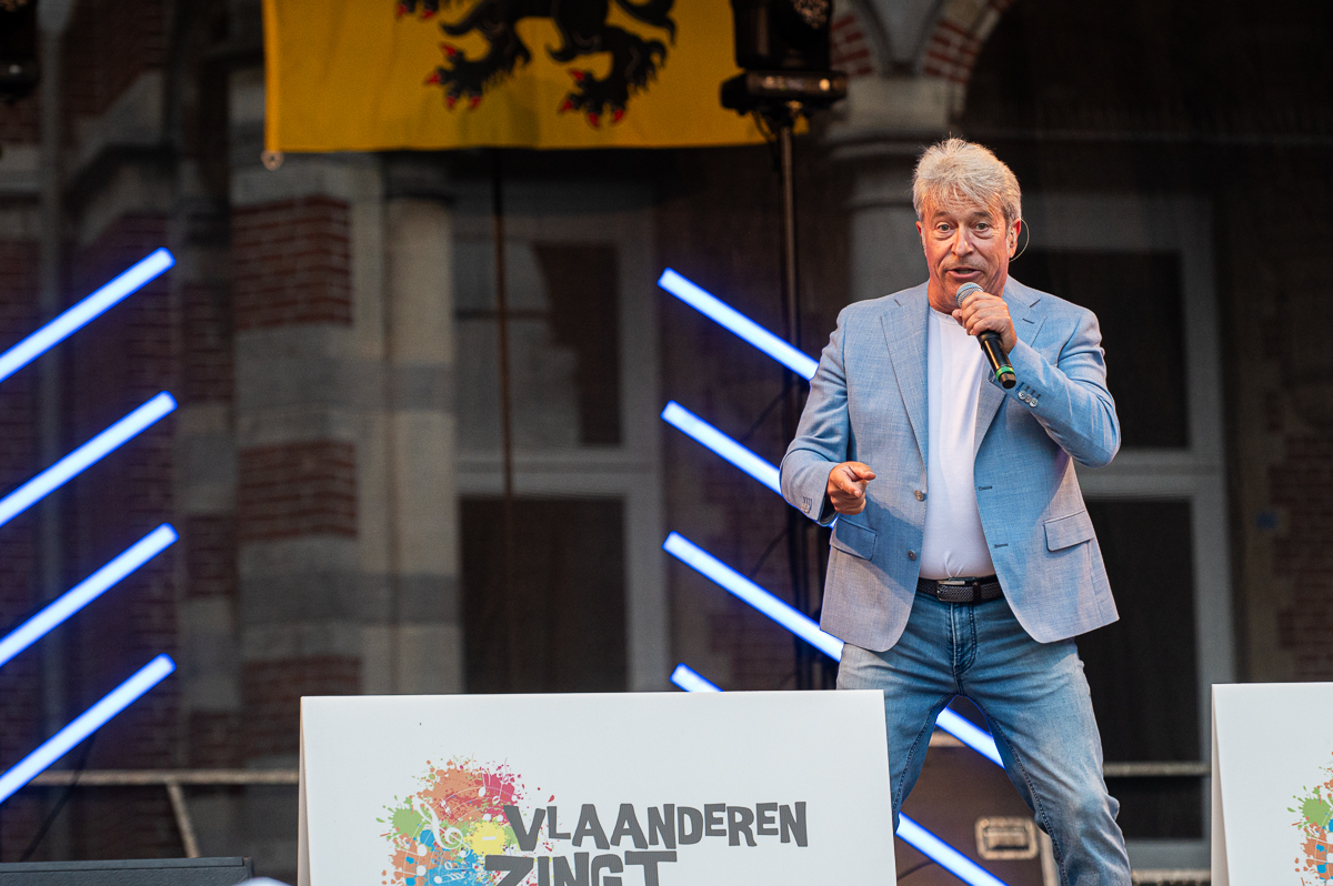 Garry Hagger @ Vlaanderen zingt Stabroek, picture 2, photographed by Dimitri Vanlommel - FrontView Magazine