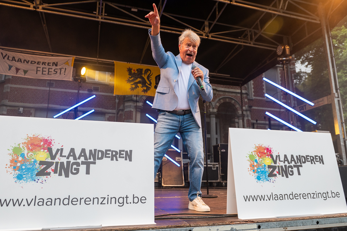 Garry Hagger @ Vlaanderen zingt Stabroek, picture 25, photographed by Dimitri Vanlommel - FrontView Magazine
