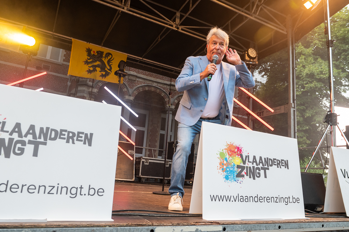 Garry Hagger @ Vlaanderen zingt Stabroek, picture 26, photographed by Dimitri Vanlommel - FrontView Magazine