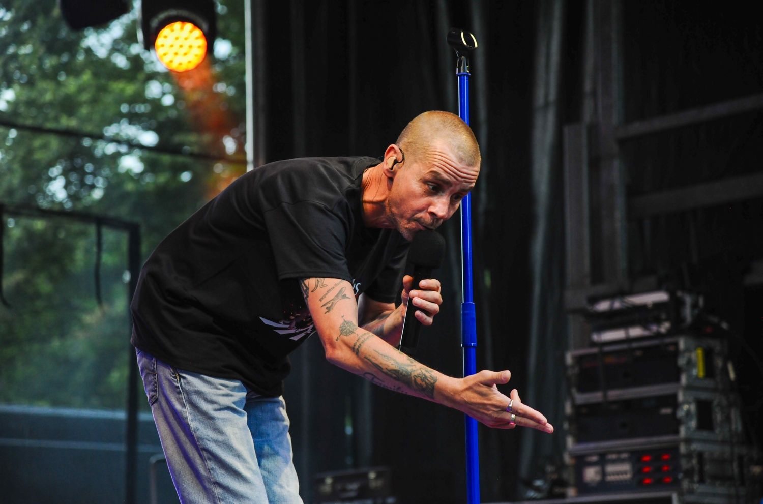Sam Gooris @ Vlaanderen Zingt Deurne, picture 5, photographed by Peter Minnebo - FrontView Magazine