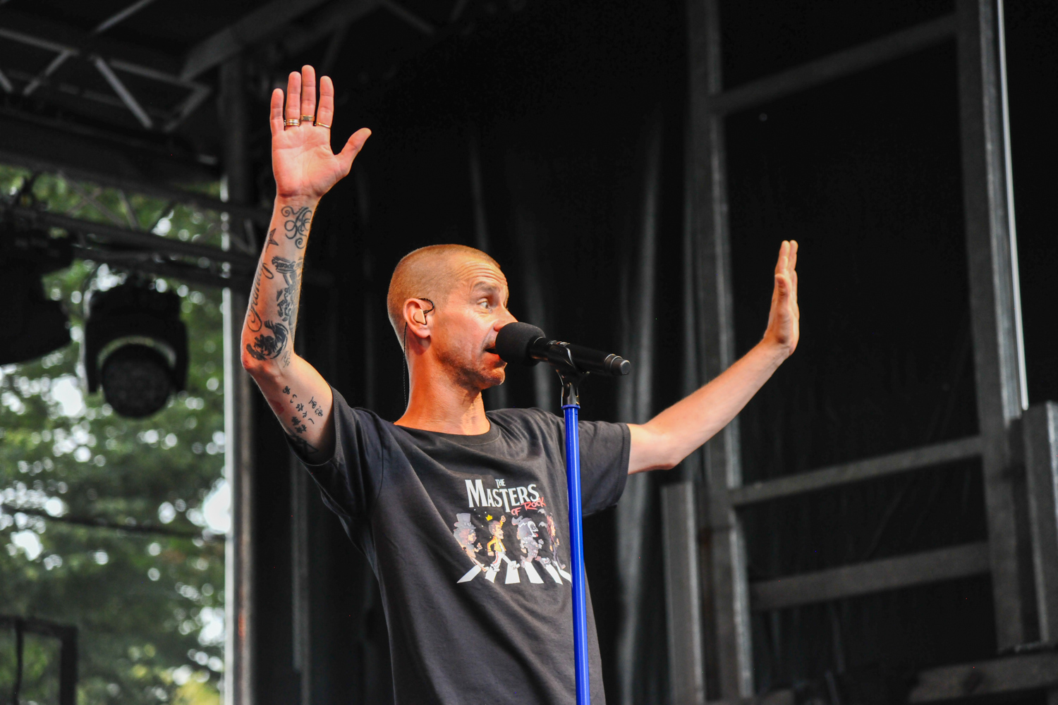 Sam Gooris @ Vlaanderen Zingt Deurne, picture 7, photographed by Peter Minnebo - FrontView Magazine