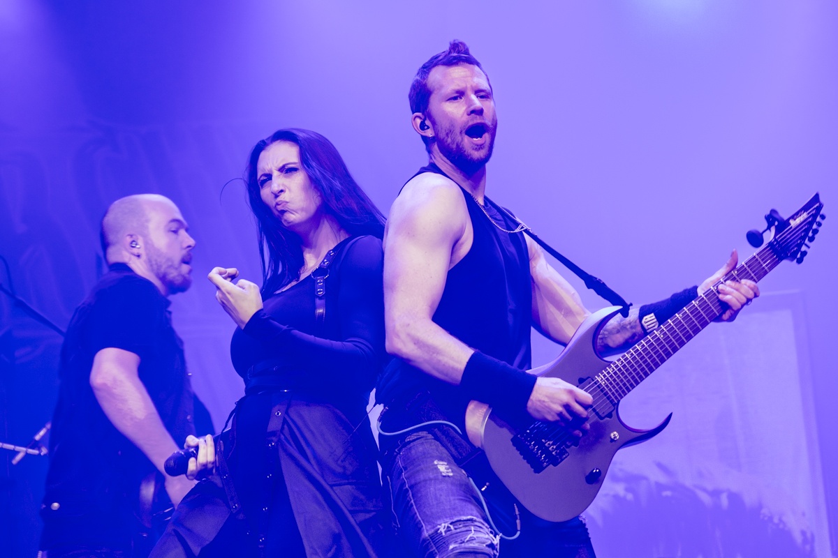 Unleash The Archer @ Pirate Metal Party, picture 7, photographed by Dorien Goetschalckx - FrontView Magazine