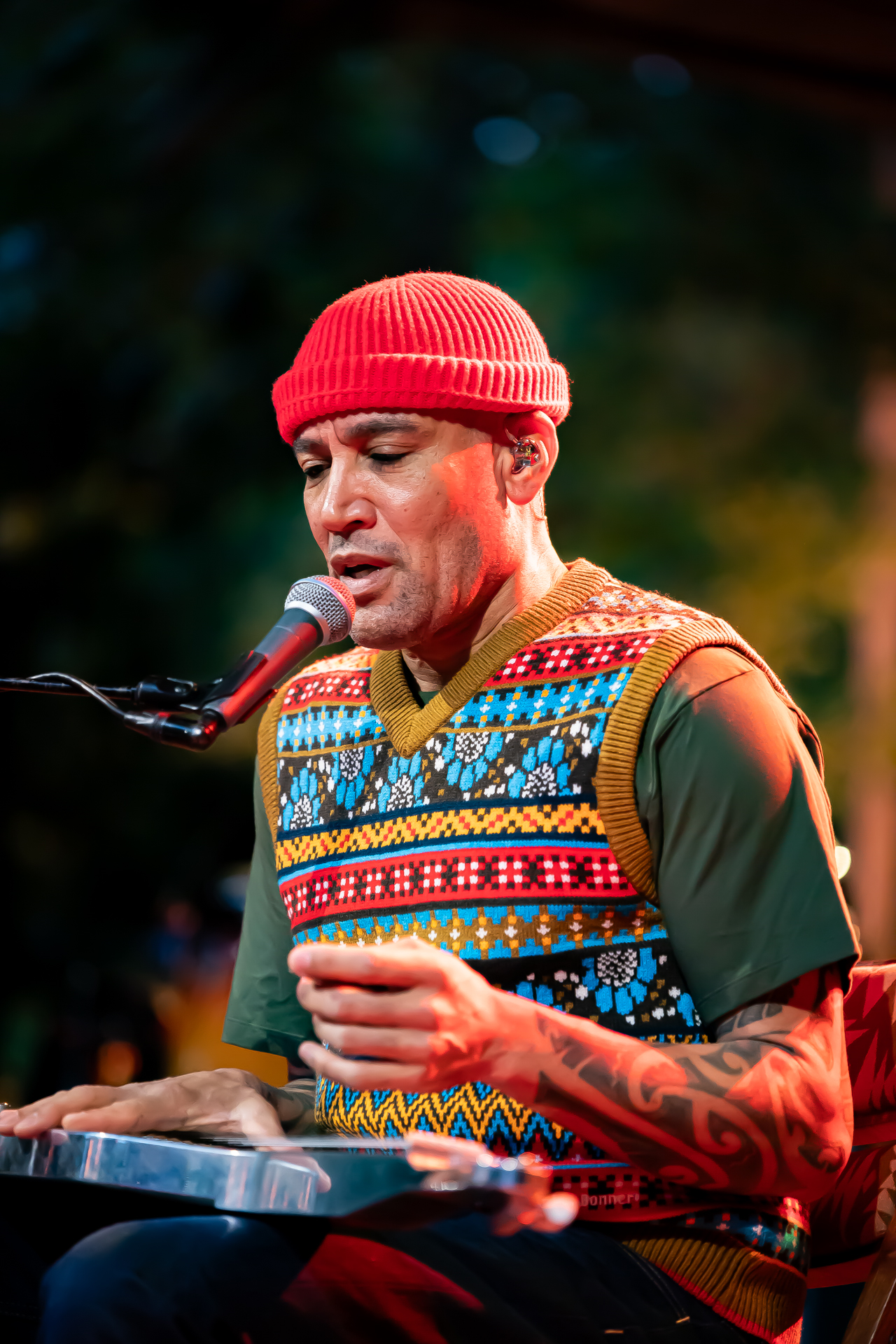 Ben Harper en The Innocent Criminals @ OLT Rivierenhof, picture 8, photographed by Leen Verlinden - FrontView Magazine
