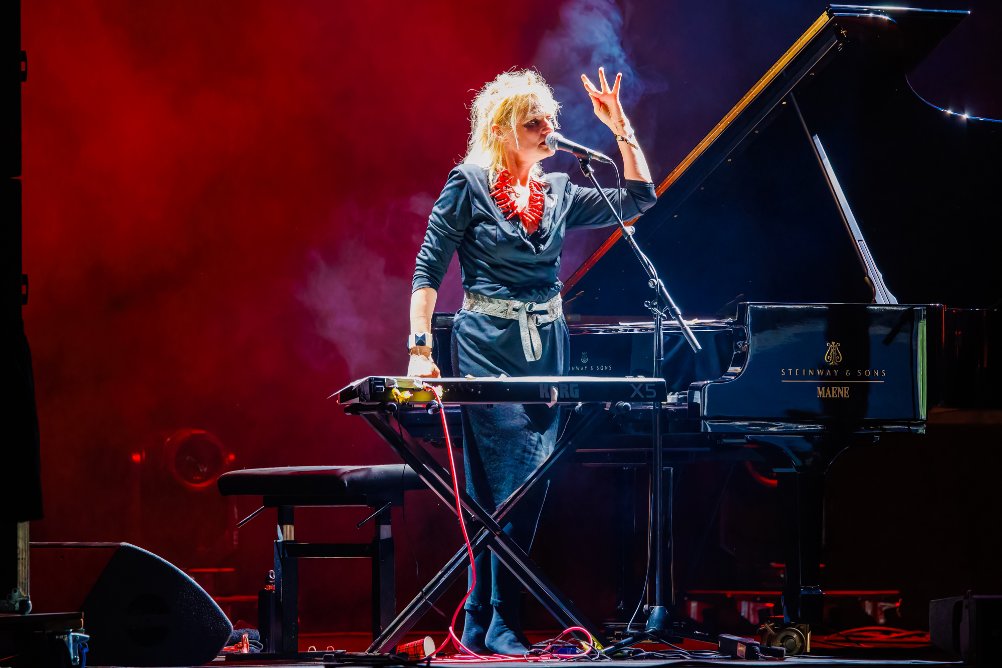An Pierlé Quartet Live @ Gent Jazz, picture 2, photographed by Paul Jongeneelen - FrontView Magazine