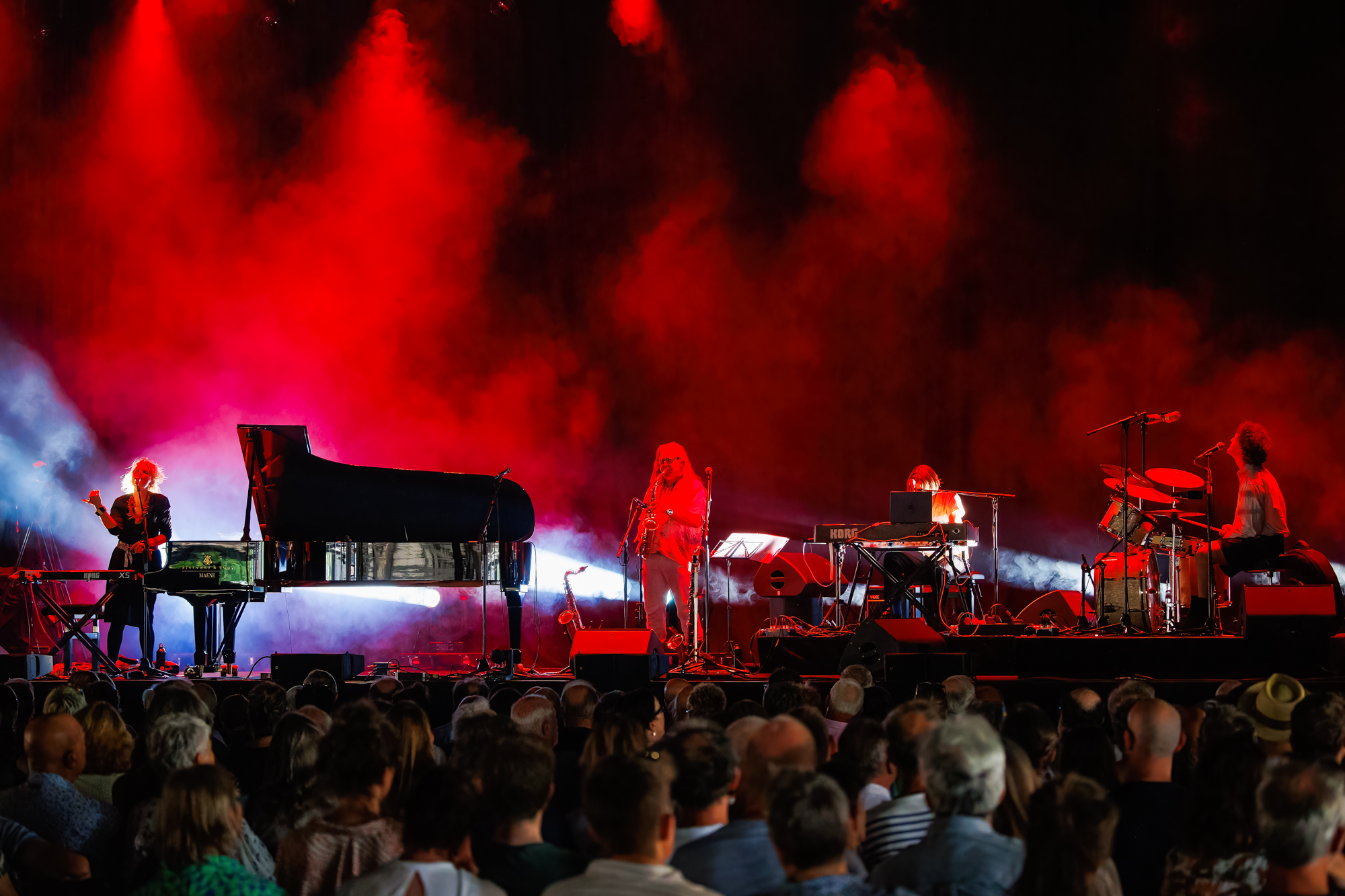 An Pierlé Quartet Live @ Gent Jazz, picture 6, photographed by Paul Jongeneelen - FrontView Magazine