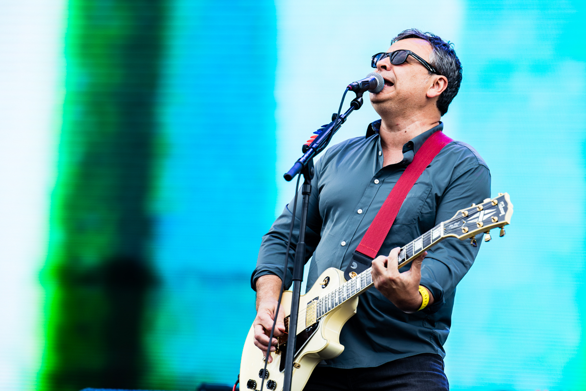Manic Street Preachers @ Bospop, foto 3, foto's door Dorien Goetschalckx - FrontView Magazine