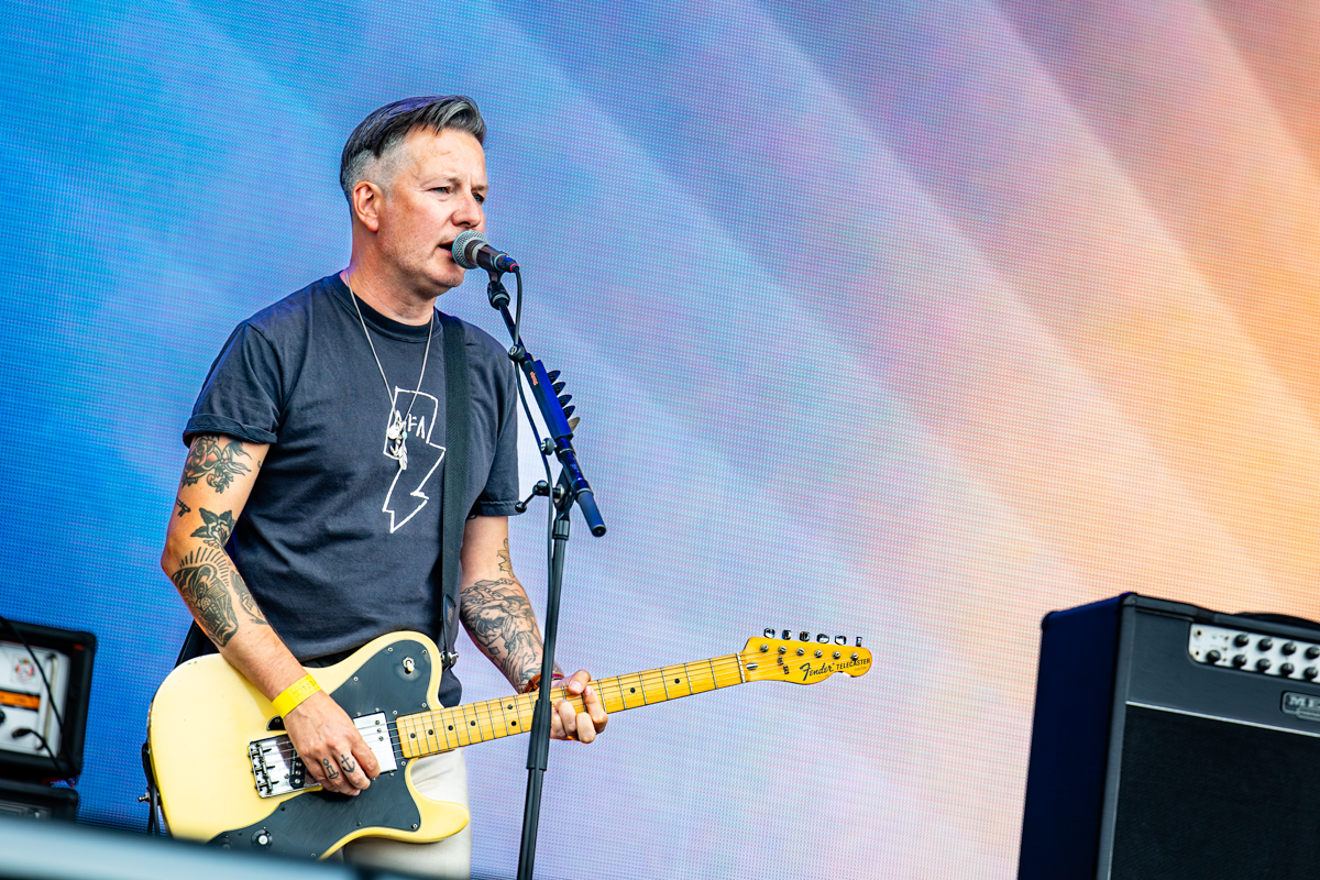 Manic Street Preachers @ Bospop, foto 13, foto's door Dorien Goetschalckx - FrontView Magazine