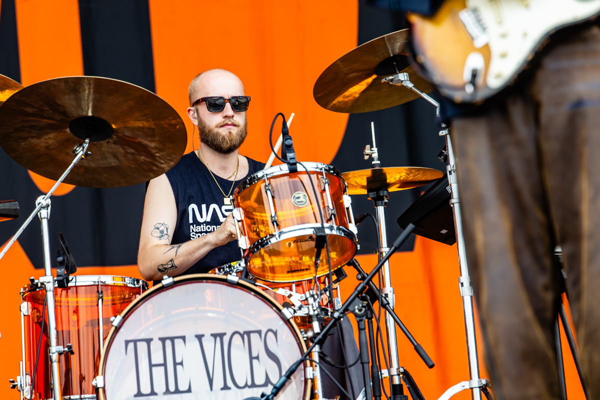 The Vices @ Bospop, foto 1, foto's door Dorien Goetschalckx - FrontView Magazine