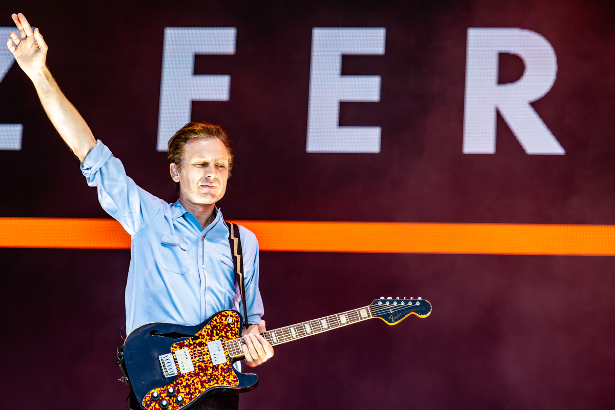 Franz Ferdinand @ Bospop, foto 1, foto's door Dorien Goetschalckx - FrontView Magazine