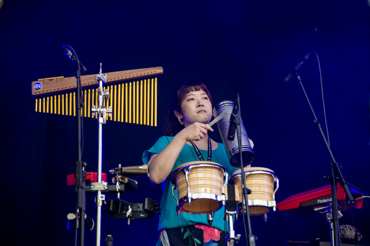 Minyo Crusaders @ Cactusfestival, foto 3, foto's door Bart Janssens - FrontView Magazine