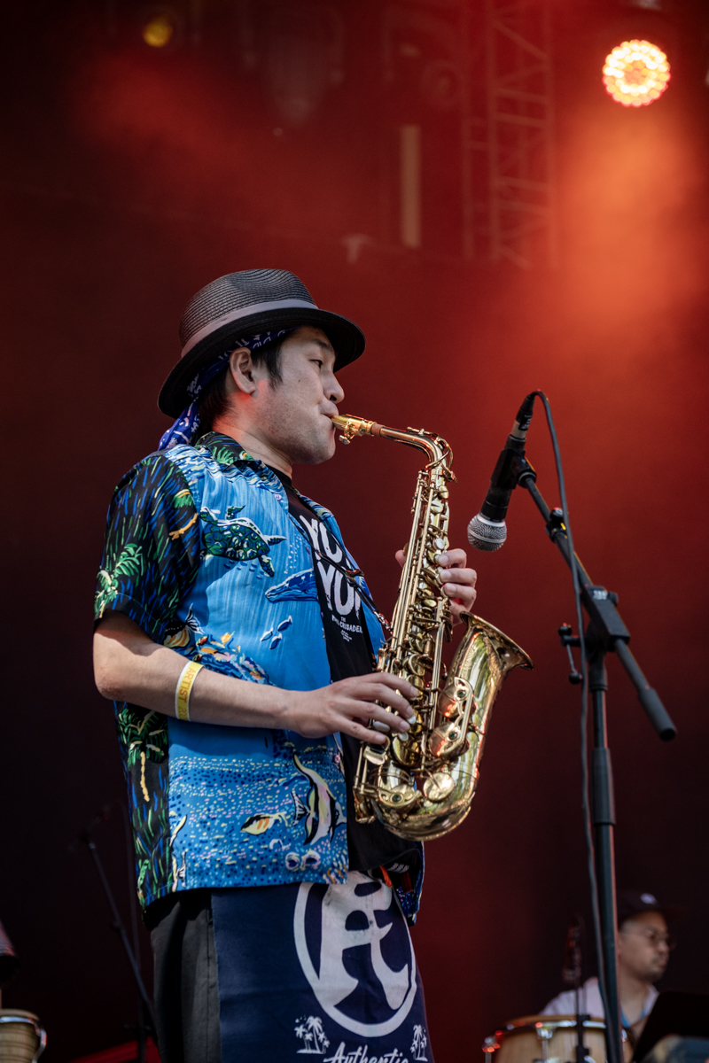 Minyo Crusaders @ Cactusfestival, foto 4, foto's door Bart Janssens - FrontView Magazine