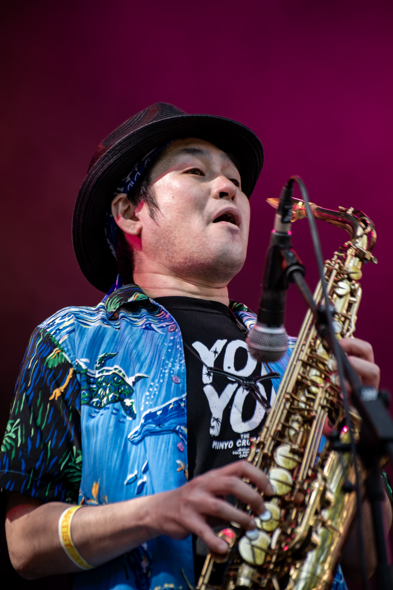Minyo Crusaders @ Cactusfestival, foto 7, foto's door Bart Janssens - FrontView Magazine