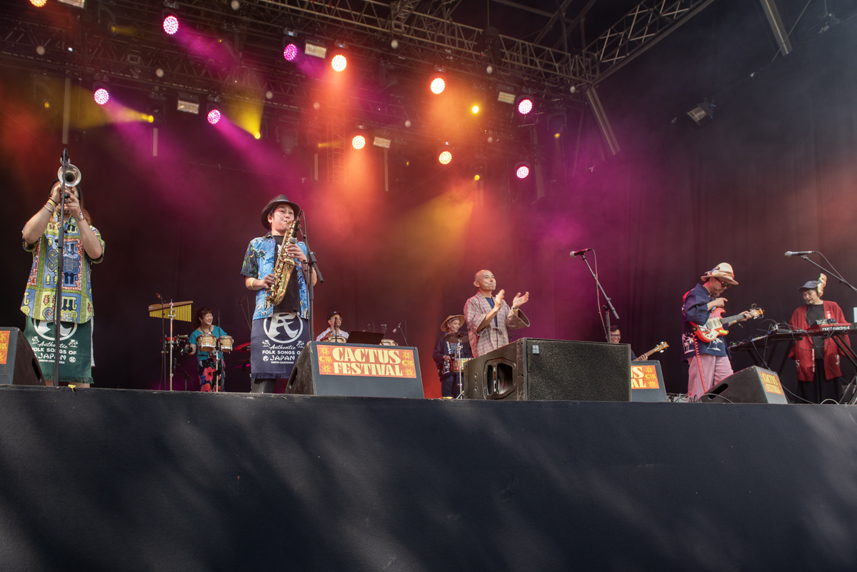 Minyo Crusaders @ Cactusfestival, foto 8, foto's door Bart Janssens - FrontView Magazine