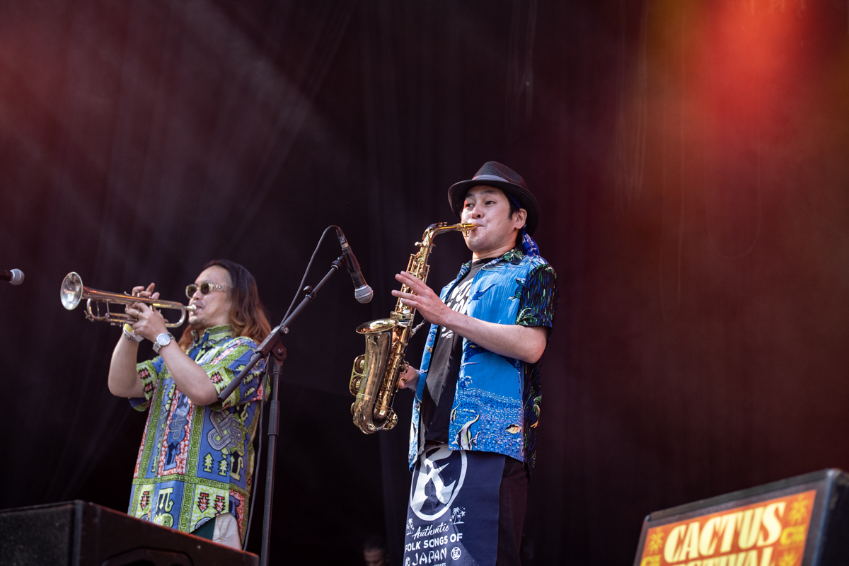 Minyo Crusaders @ Cactusfestival, foto 12, foto's door Bart Janssens - FrontView Magazine