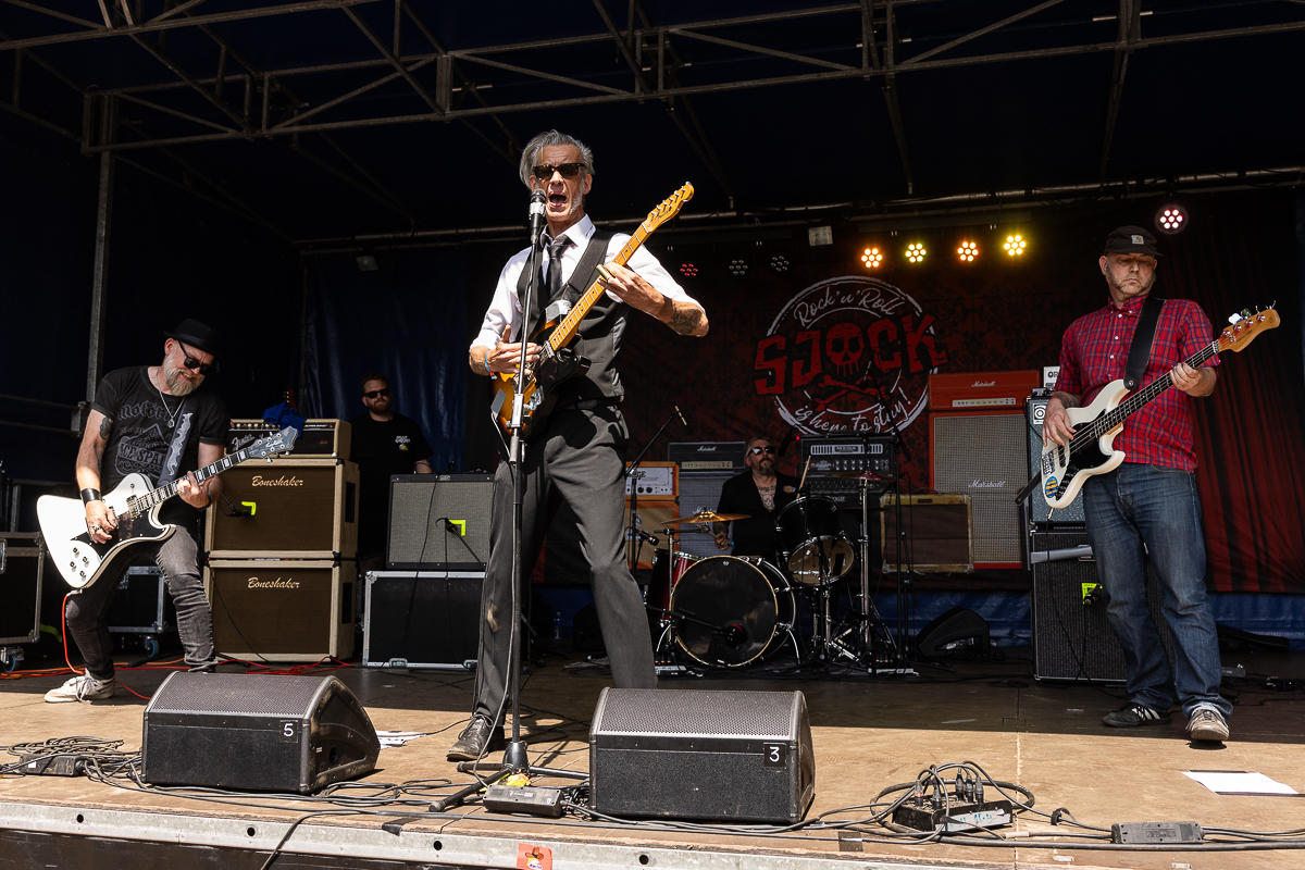 The Boneshakers @ Sjock, picture 1, photographed by David Johnson - FrontView Magazine