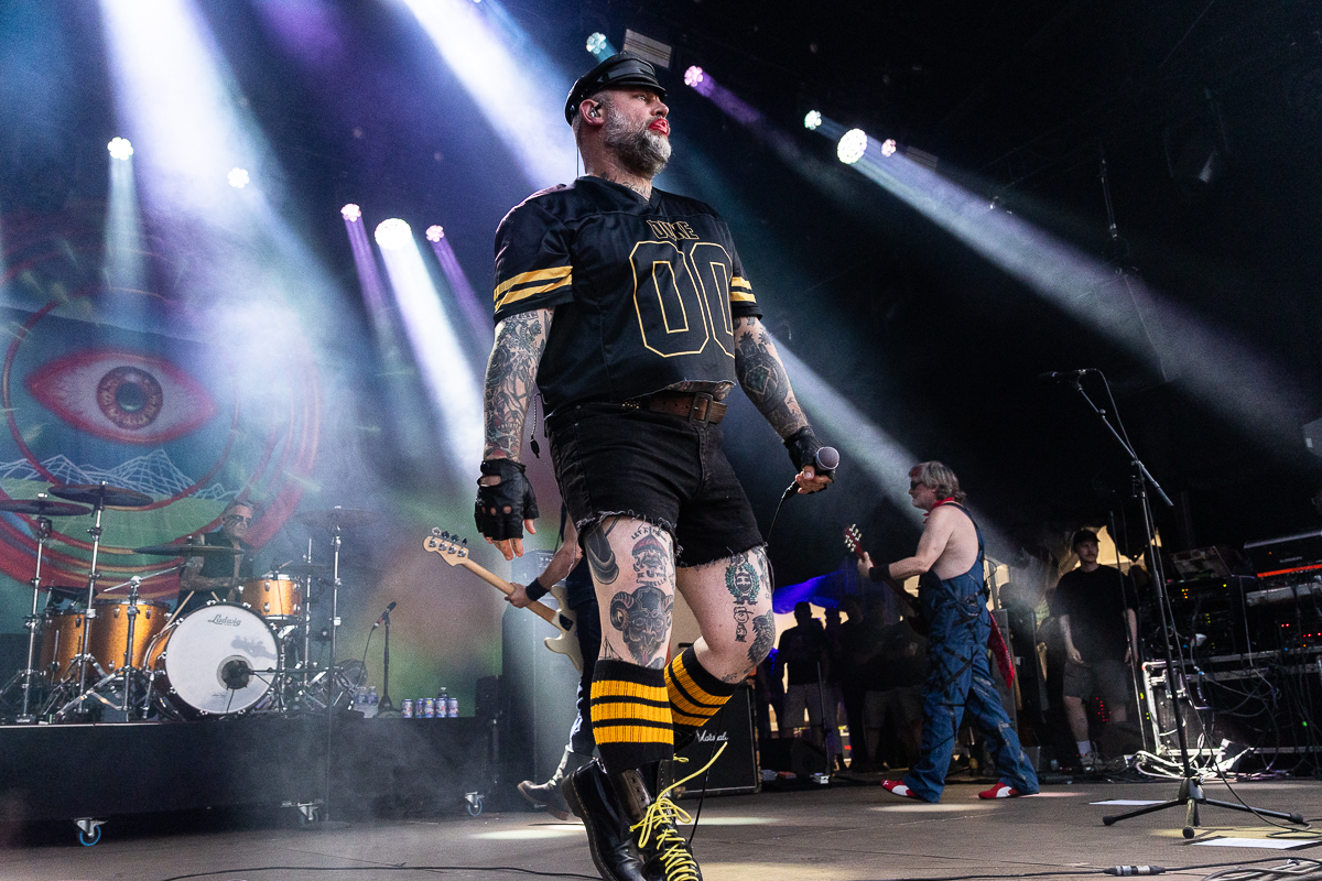 Turbonegro @ Sjock, foto 1, foto's door David Johnson - FrontView Magazine