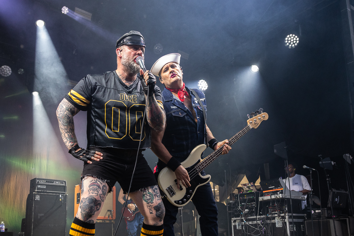 Turbonegro @ Sjock, foto 6, foto's door David Johnson - FrontView Magazine