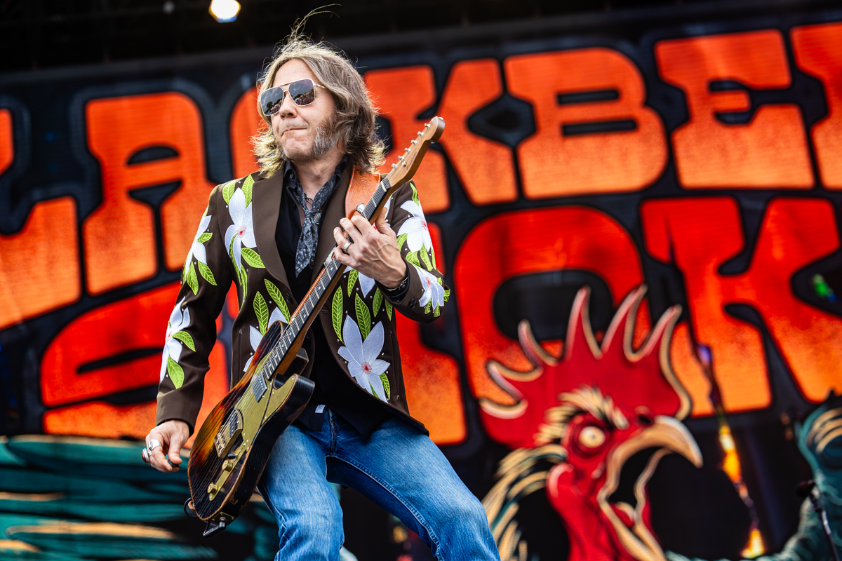 Blackberry Smoke @ Bospop, foto 8, foto's door Dorien Goetschalckx - FrontView Magazine