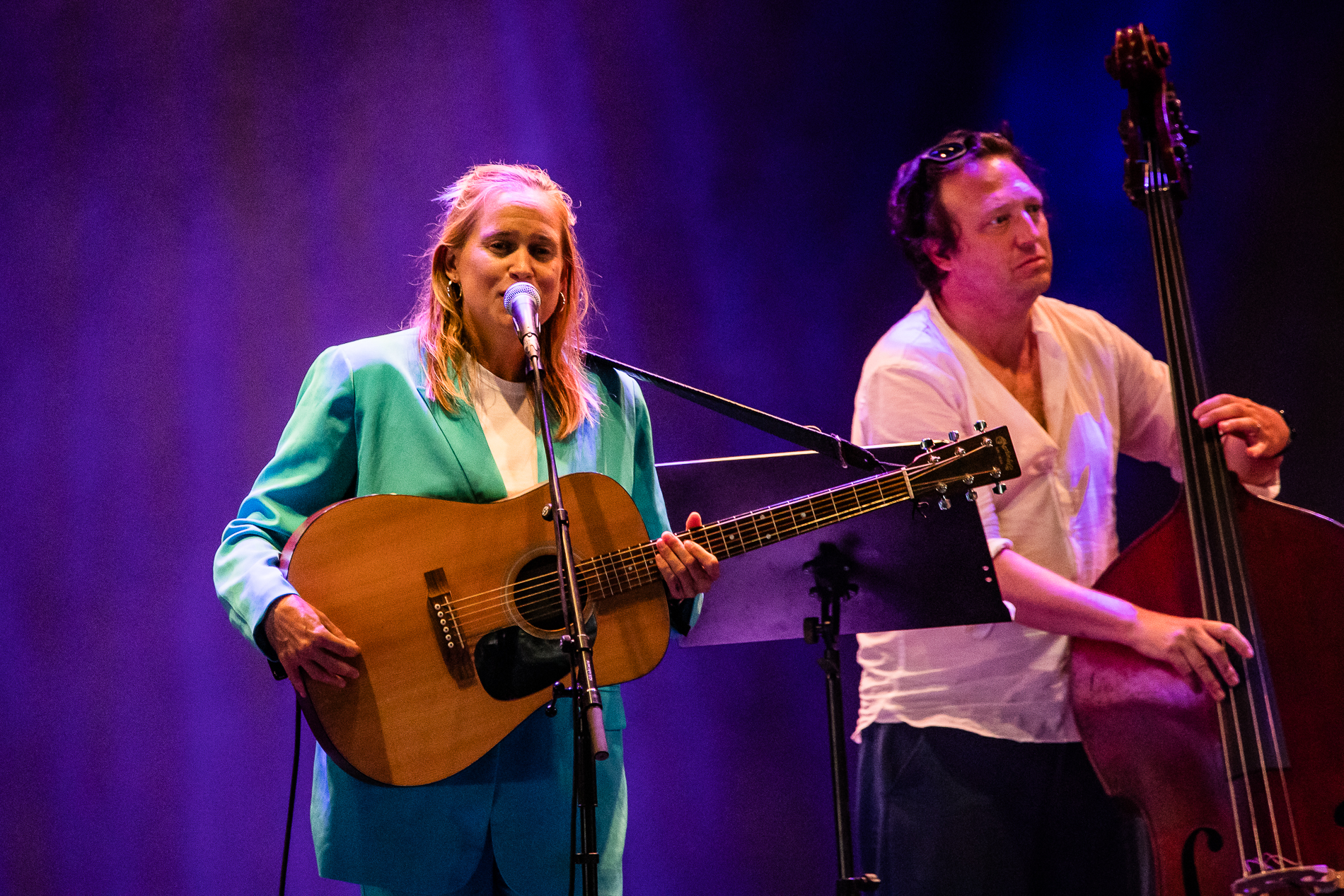 Chantal Acda & The North Sea Drifters @ Gent Jazz, picture 4, photographed by Jürgen Bruynooghe - FrontView Magazine