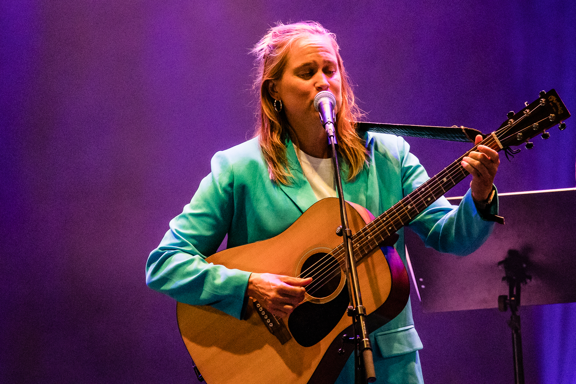 Chantal Acda & The North Sea Drifters @ Gent Jazz, picture 6, photographed by Jürgen Bruynooghe - FrontView Magazine