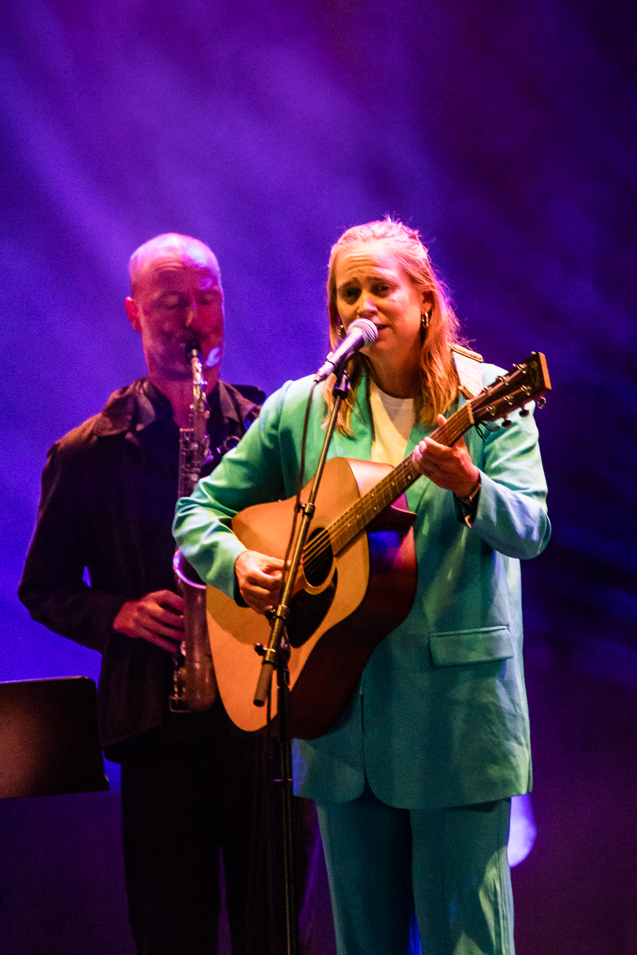 Chantal Acda & The North Sea Drifters @ Gent Jazz, picture 9, photographed by Jürgen Bruynooghe - FrontView Magazine
