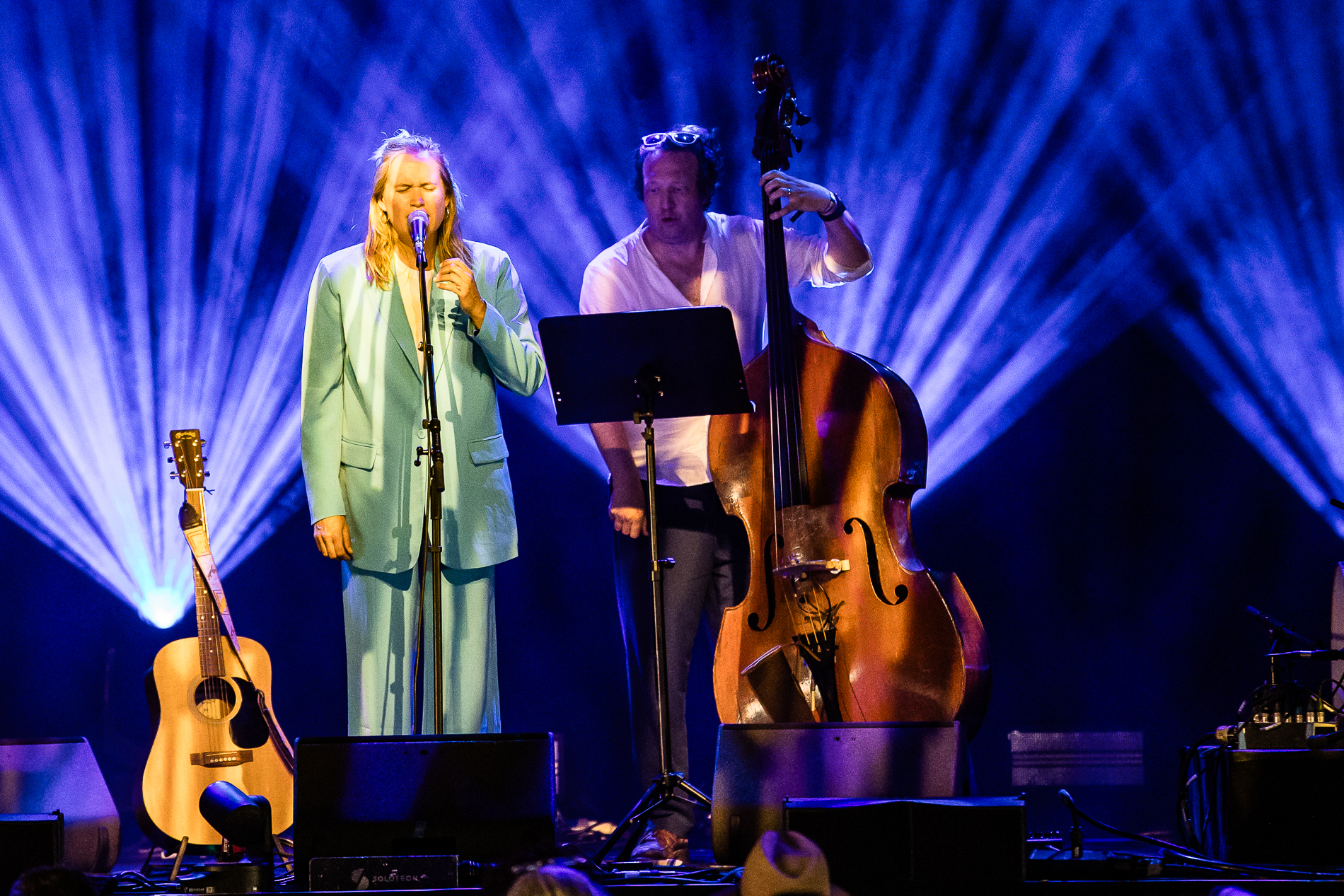 Chantal Acda & The North Sea Drifters @ Gent Jazz, picture 12, photographed by Jürgen Bruynooghe - FrontView Magazine