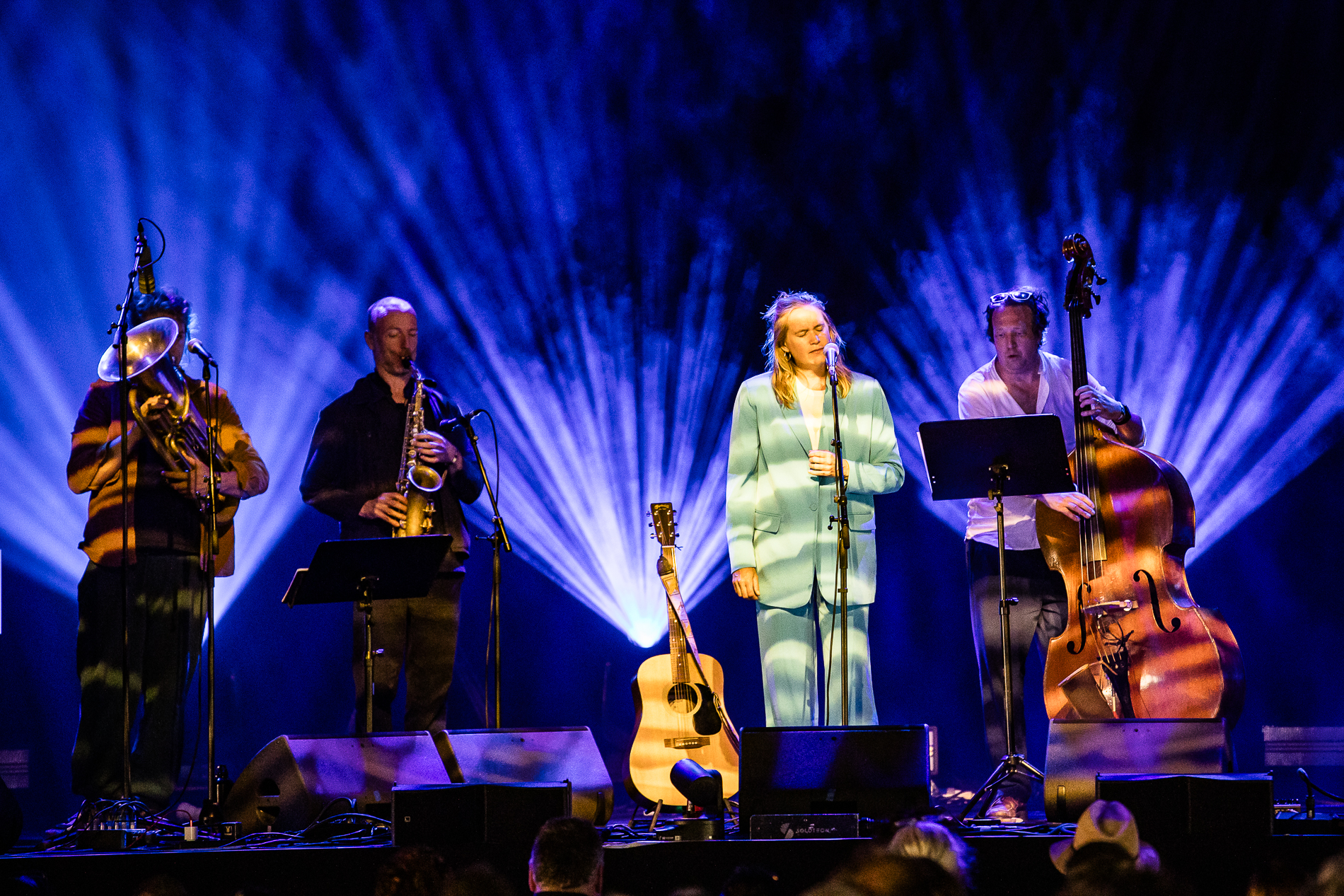 Chantal Acda & The North Sea Drifters @ Gent Jazz, picture 13, photographed by Jürgen Bruynooghe - FrontView Magazine