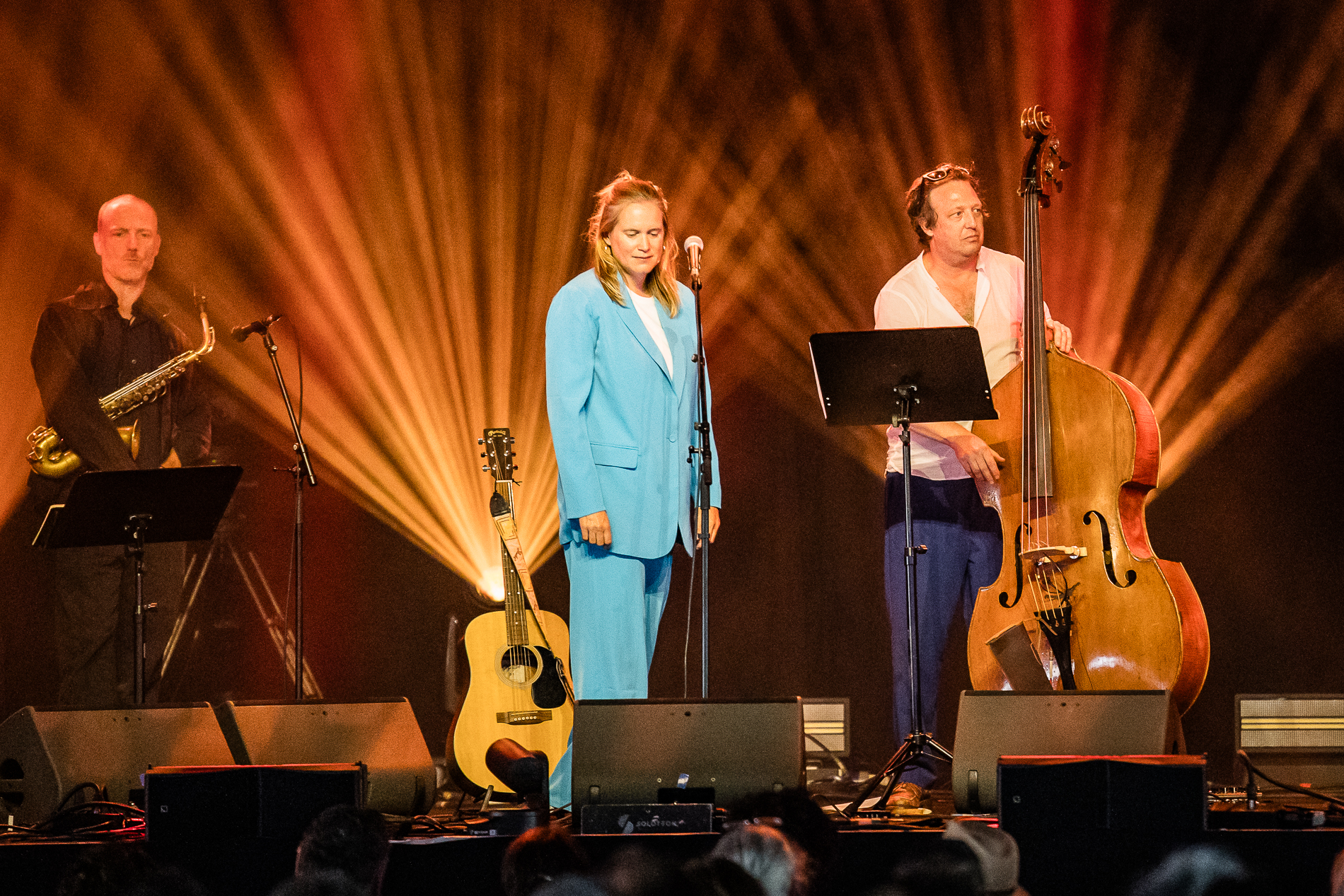 Chantal Acda & The North Sea Drifters @ Gent Jazz, picture 18, photographed by Jürgen Bruynooghe - FrontView Magazine