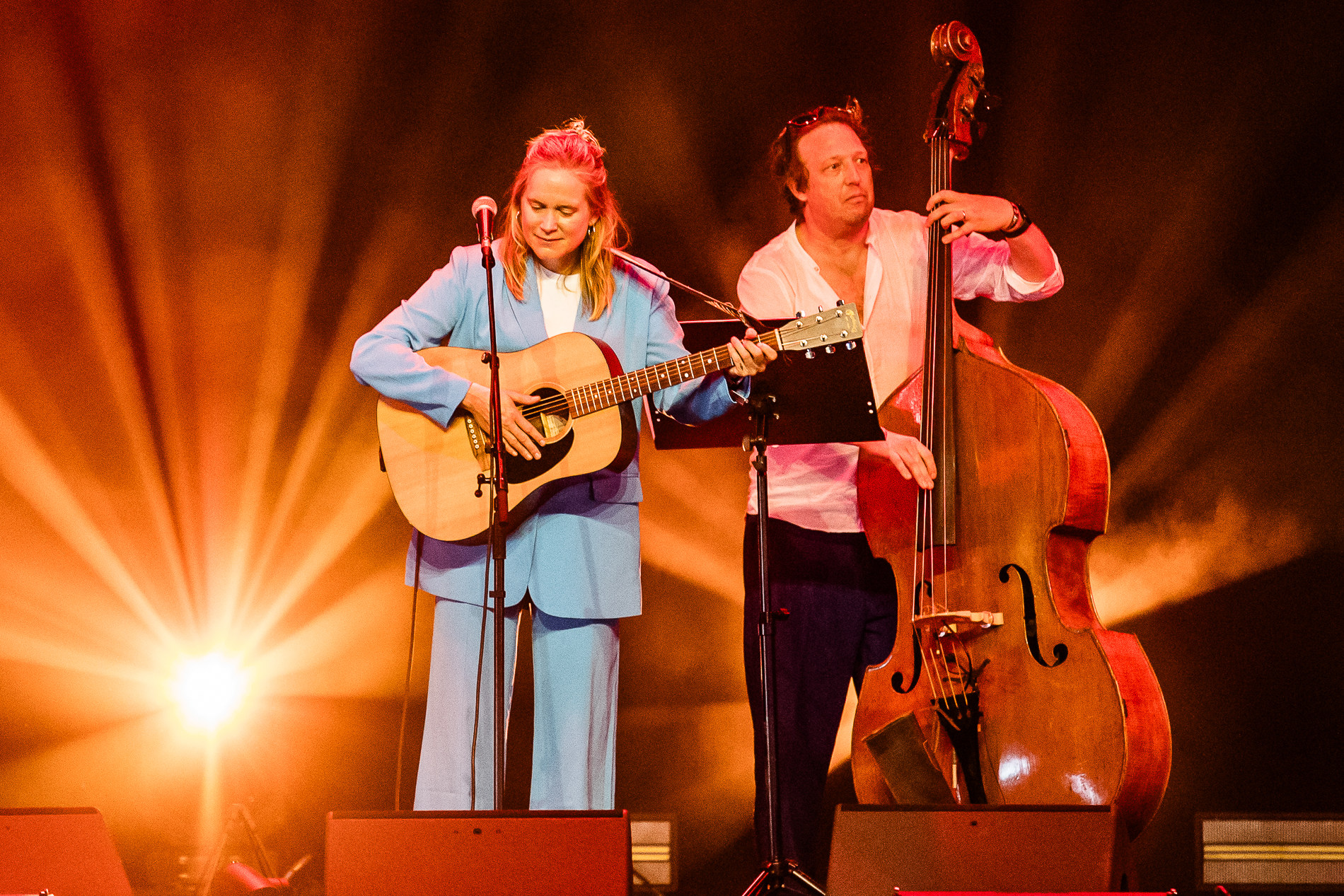 Chantal Acda & The North Sea Drifters @ Gent Jazz, picture 22, photographed by Jürgen Bruynooghe - FrontView Magazine