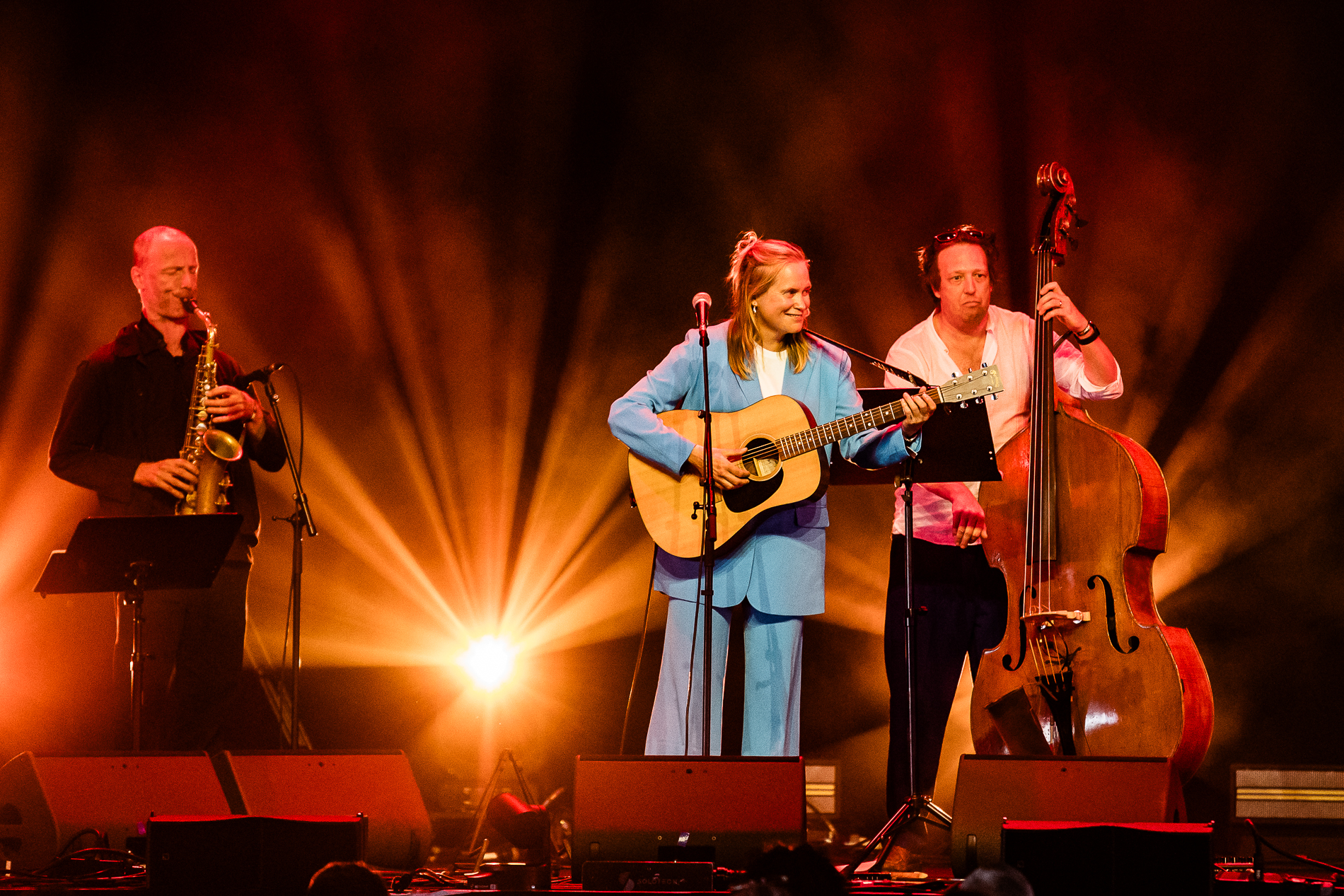 Chantal Acda & The North Sea Drifters @ Gent Jazz, picture 25, photographed by Jürgen Bruynooghe - FrontView Magazine