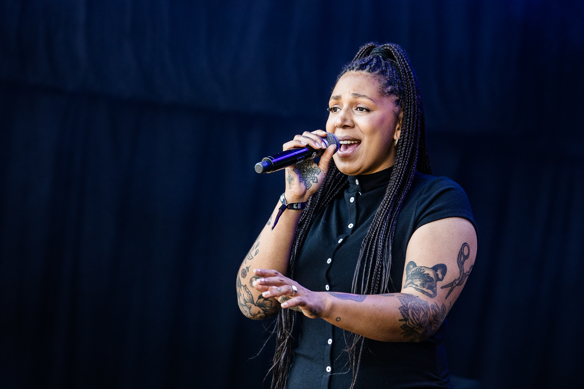 Jazmyn @ Gent Jazz, picture 16, photographed by Jürgen Bruynooghe - FrontView Magazine