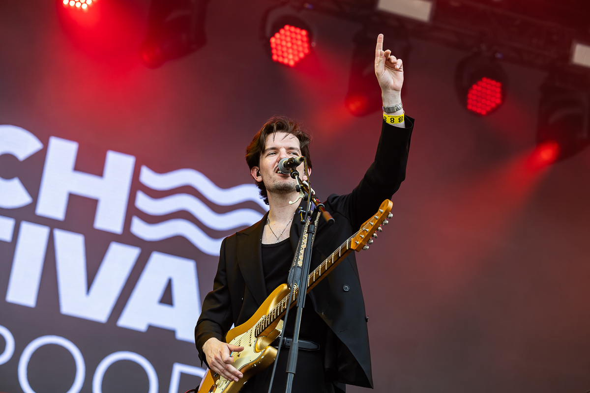 Milo Meskens @ Beach Festival Nieuwpoort 2025, foto 1, foto's door Marc Verdonck - FrontView Magazine