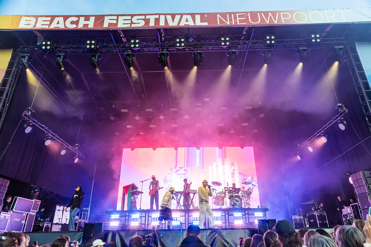 Goldband @ Beach Festival Nieuwpoort 2025, picture 8, photographed by Marc Verdonck - FrontView Magazine