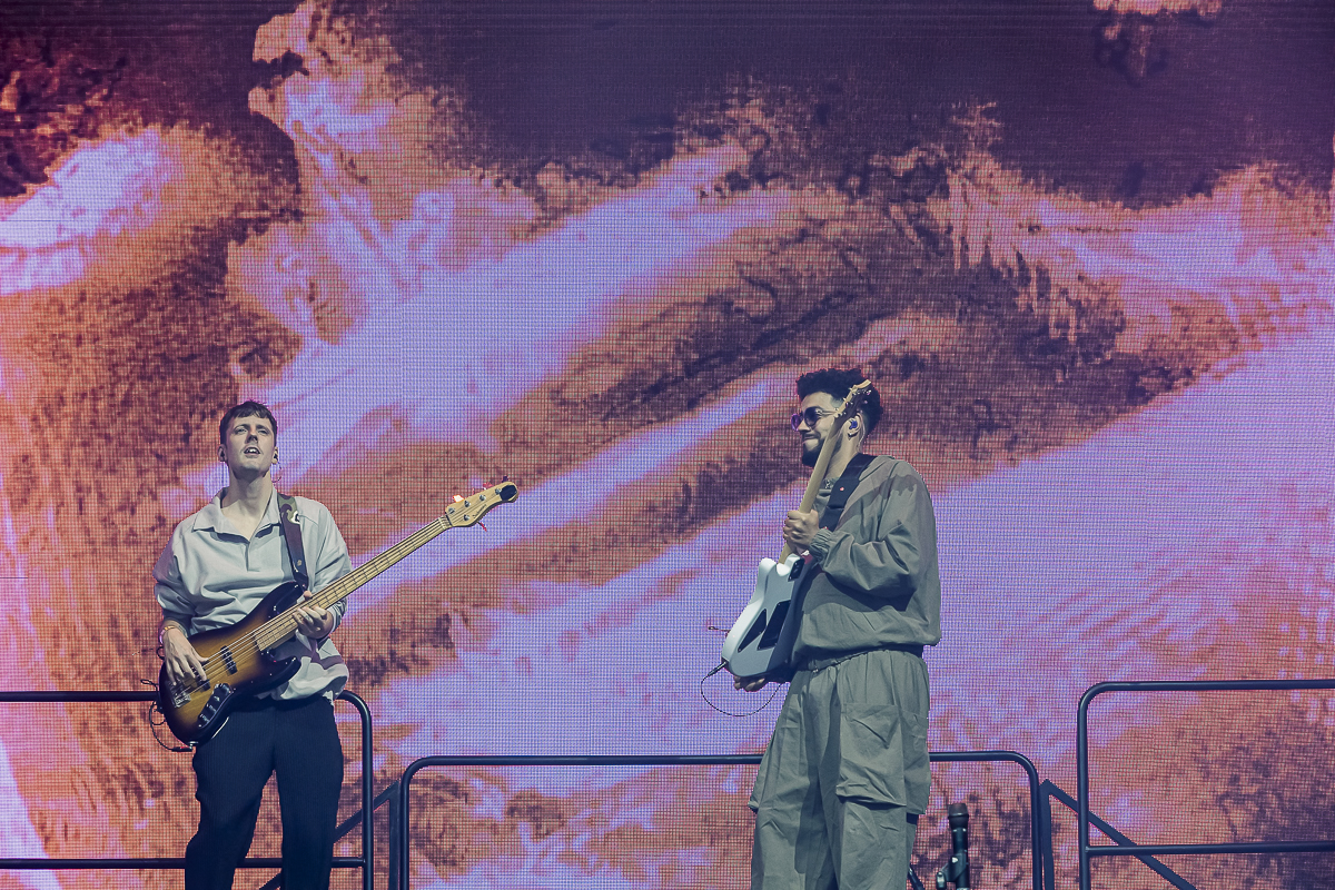 Clean Bandit @ Lokerse Feesten, foto 12, foto's door Peter Smet - FrontView Magazine
