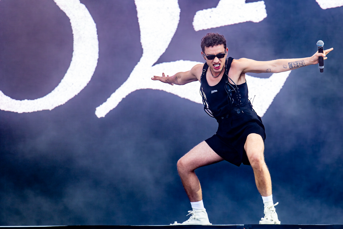 Olly Alexander @ Suikerrock, picture 1, photographed by Dorien Goetschalckx - FrontView Magazine