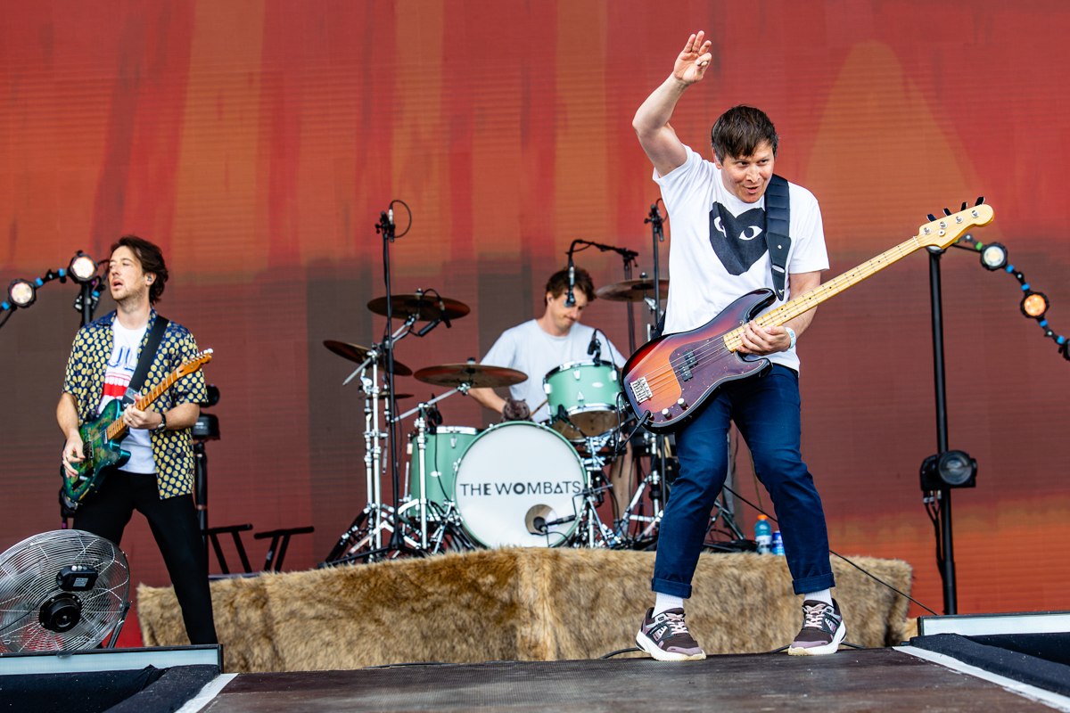 The Wombats @ Suikerrock, picture 10, photographed by Dorien Goetschalckx - FrontView Magazine