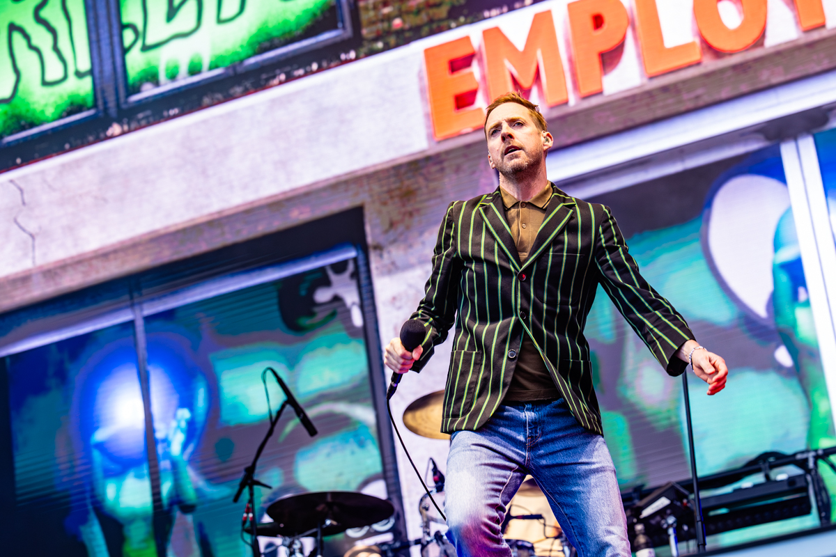 Kaiser Chiefs @ Suikerrock, picture 7, photographed by Dorien Goetschalckx - FrontView Magazine