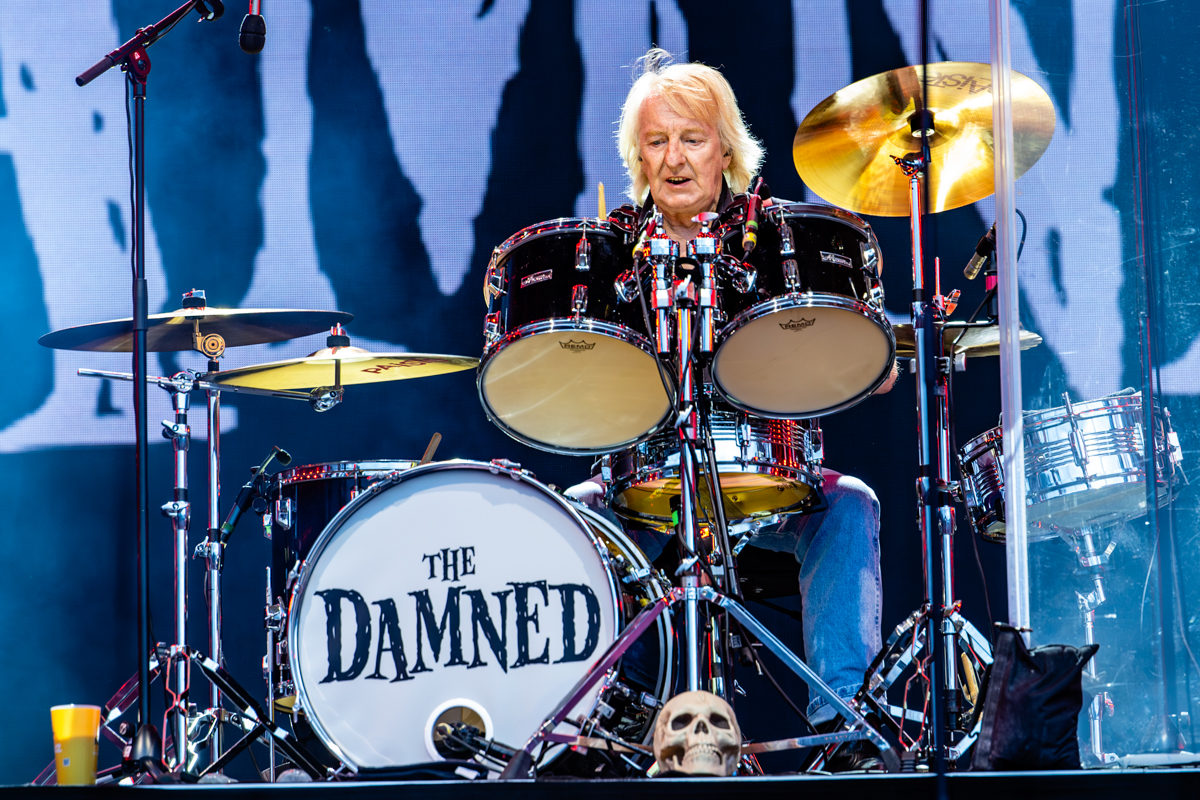 The Damned @ Lokerse Feesten, picture 15, photographed by Dorien Goetschalckx - FrontView Magazine